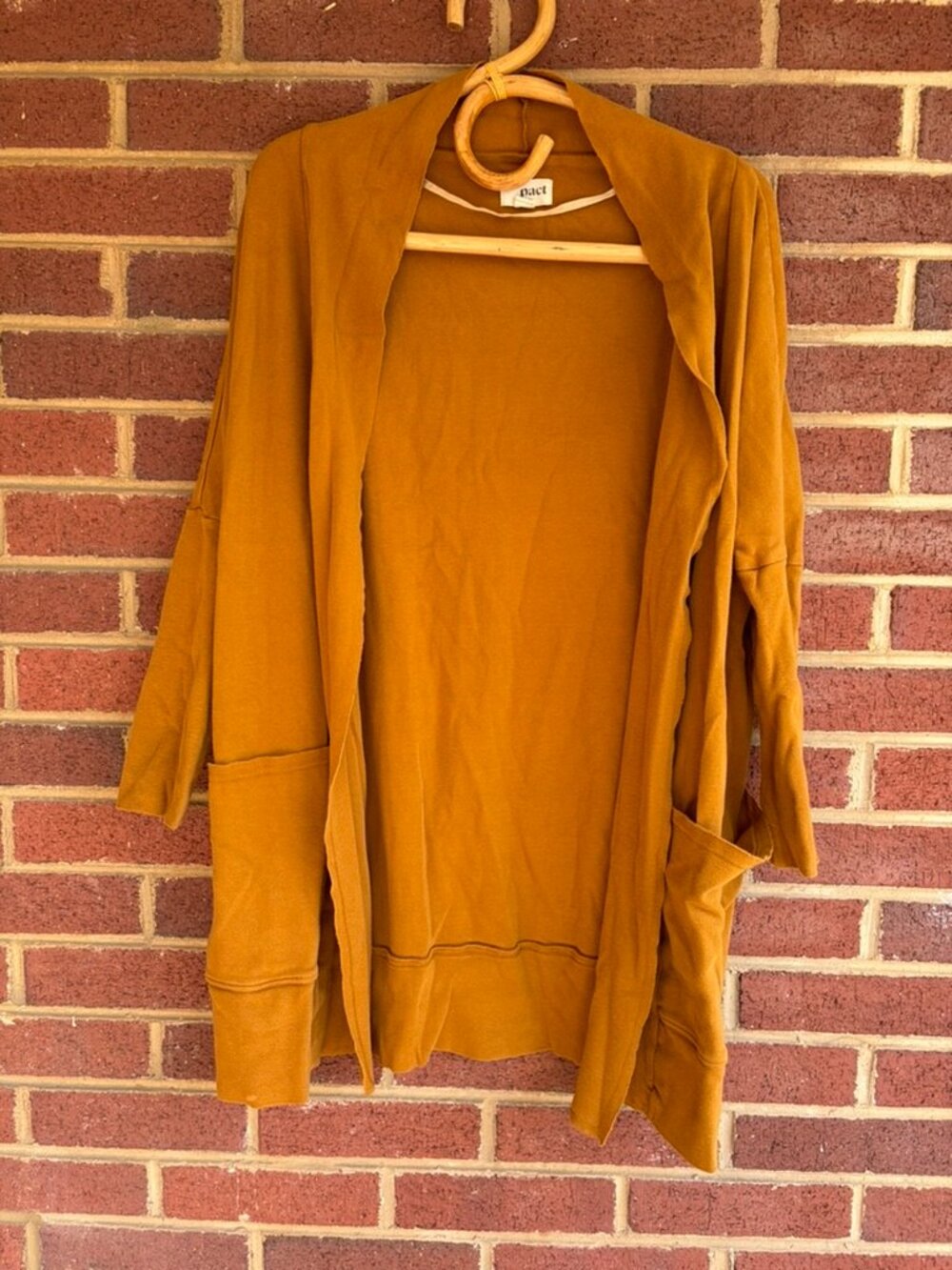 Pact Organic Cotton Airplane Wrap Cardigan Women's Small/Medium